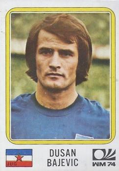 1974 Panini FIFA World Cup Munich Stickers #196 Dusan Bajevic Front