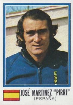 1974 Panini FIFA World Cup Munich Stickers #374 Jose Martinez Front