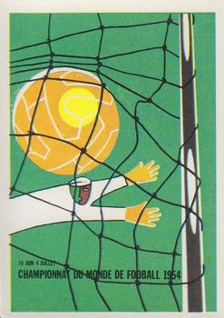 1978 Panini FIFA World Cup Argentina Stickers #14 Poster Switzerland 1954 Front