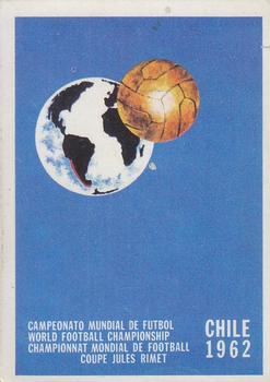 1978 Panini FIFA World Cup Argentina Stickers #20 Poster Chile 1962 Front