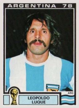 1978 Panini FIFA World Cup Argentina Stickers #57 Leopoldo Luque Front