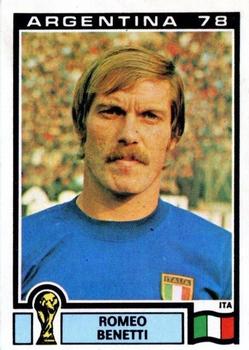 1978 Panini FIFA World Cup Argentina Stickers #106 Romeo Benetti Front