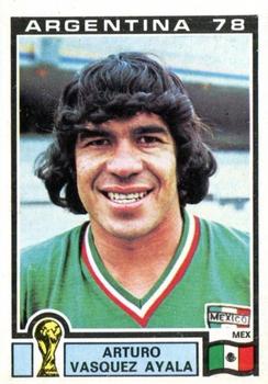 1978 Panini FIFA World Cup Argentina Stickers #176 Arturo Vasquez Ayala Front