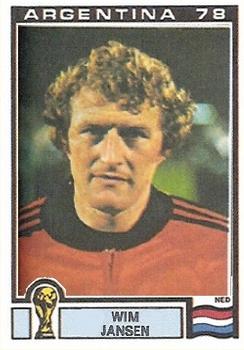 1978 Panini FIFA World Cup Argentina Stickers #267 Wim Jansen Front