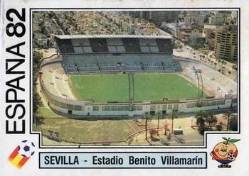 1982 Panini FIFA World Cup Spain Stickers #16 Estadio Benito Villamarin Front