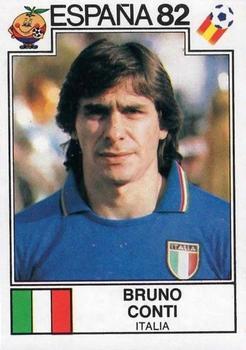 1982 Panini FIFA World Cup Spain Stickers #49 Bruno Conti Front