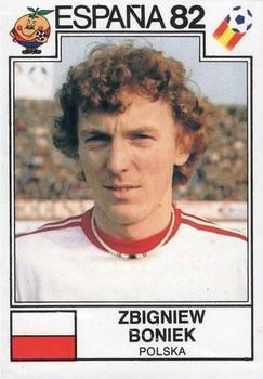 1982 Panini FIFA World Cup Spain Stickers #66 Zbigniew Boniek Front