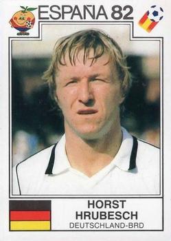 1982 Panini FIFA World Cup Spain Stickers #126 Horst Hrubesch Front