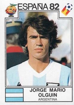 1982 Panini FIFA World Cup Spain Stickers #167 Jorge Mario Olguin Front
