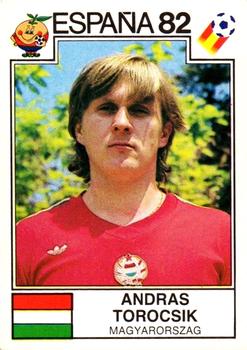 1982 Panini FIFA World Cup Spain Stickers #197 Andras Torocsik Front