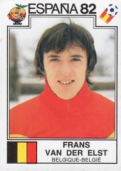 1982 Panini FIFA World Cup Spain Stickers #213 Frans Van Der Elst Front
