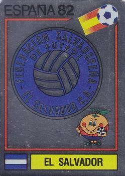 1982 Panini FIFA World Cup Spain Stickers #218 El Salvador (emblem) Front