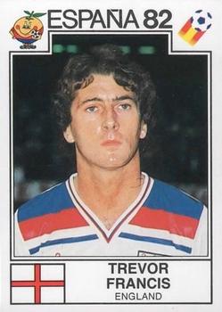 1982 Panini FIFA World Cup Spain Stickers #253 Trevor Francis Front