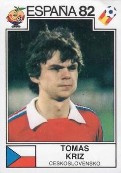 1982 Panini FIFA World Cup Spain Stickers #272 Tomas Kriz Front
