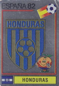 1982 Panini FIFA World Cup Spain Stickers #346 Honduras (emblem) Front