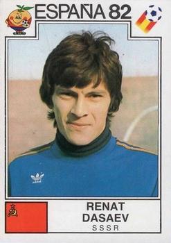 1982 Panini FIFA World Cup Spain Stickers #384 Renat Dasaev Front
