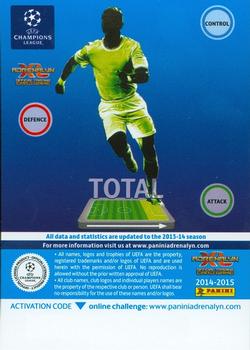 2014-15 Panini Adrenalyn XL UEFA Champions League - Limited Editions #AJA-SK Kolbeinn Sigthorsson Back