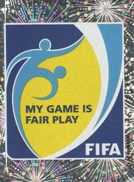 2010 Panini FIFA World Cup Stickers (Black Back) #00 My Game is Fair Play Front