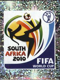 2010 Panini FIFA World Cup Stickers (Black Back) #4 Official Emblem Front