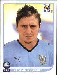 2010 Panini FIFA World Cup Stickers (Black Back) #78 Cristian Rodriguez Front