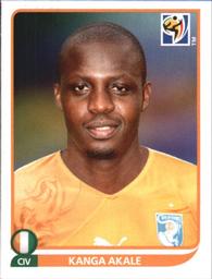 2010 Panini FIFA World Cup Stickers (Black Back) #533 Kanga Akale Front