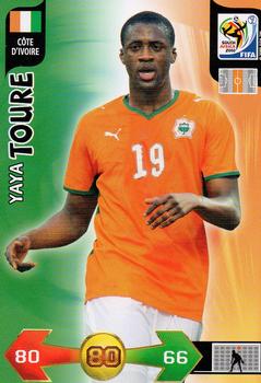 2010 Panini Adrenalyn XL World Cup (International Edition) #NNO Yaya Toure Front
