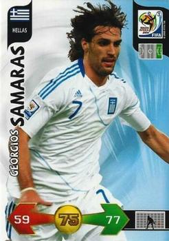 2010 Panini Adrenalyn XL World Cup (International Edition) #NNO Georgios Samaras Front