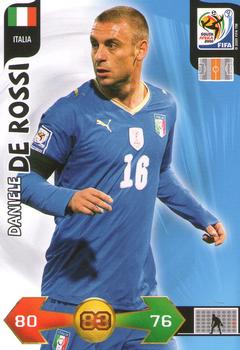 2010 Panini Adrenalyn XL World Cup (International Edition) #NNO Daniele De Rossi Front