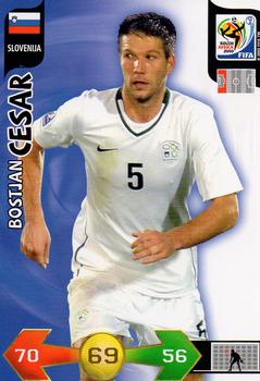 2010 Panini Adrenalyn XL World Cup (International Edition) #NNO Bostjan Cesar Front