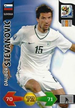 2010 Panini Adrenalyn XL World Cup (International Edition) #NNO Dalibor Stevanovic Front