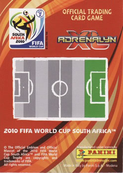 2010 Panini Adrenalyn XL World Cup (International Edition) #NNO Alexander Frei Back