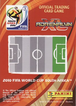 2010 Panini Adrenalyn XL World Cup (International Edition) #NNO Roque Santa Cruz Back