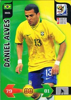 2010 Panini Adrenalyn XL World Cup (International Edition) #NNO Daniel Alves Front
