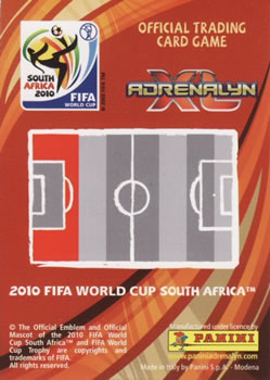 2010 Panini Adrenalyn XL World Cup (International Edition) #NNO Kolo Toure Back