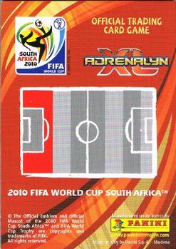 2010 Panini Adrenalyn XL World Cup (International Edition) #NNO Javier Zanetti Back