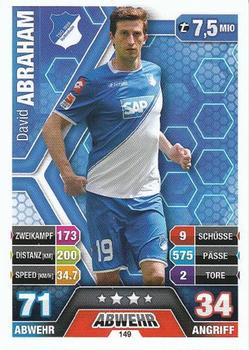 2014-15 Topps Match Attax Bundesliga #149 David Abraham Front