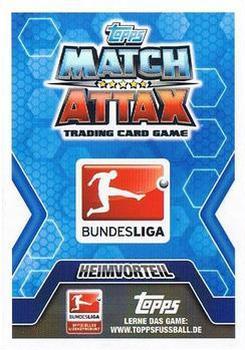 2014-15 Topps Match Attax Bundesliga #189 BayArena Back