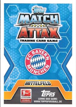 2014-15 Topps Match Attax Bundesliga #245 Bastian Schweinsteiger Back