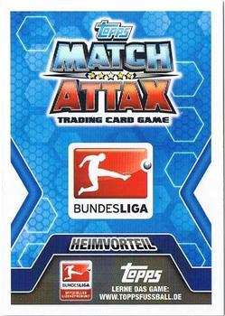 2014-15 Topps Match Attax Bundesliga #296 Mercedes-Benz Arena Back