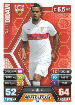 2014-15 Topps Match Attax Bundesliga #302 Daniel Didavi Front