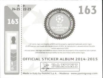 2014-15 Panini UEFA Champions League Stickers #163 Vladislav Stoyanov Back