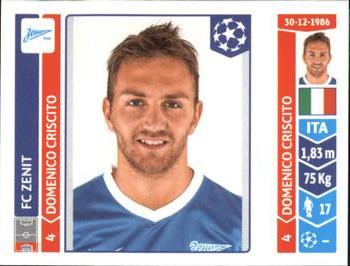 2014-15 Panini UEFA Champions League Stickers #203 Domenico Criscito Front