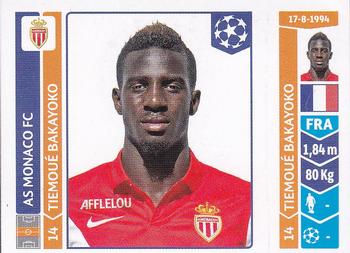 2014-15 Panini UEFA Champions League Stickers #249 Tiemoue Bakayoko Front
