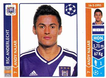 2014-15 Panini UEFA Champions League Stickers #312 Andy Najar Front