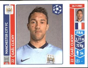 2014-15 Panini UEFA Champions League Stickers #367 Gael Clichy Front