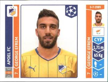 2014-15 Panini UEFA Champions League Stickers #484 George Efrem Front