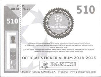 2014-15 Panini UEFA Champions League Stickers #510 Benedikt Howedes Back