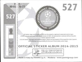 2014-15 Panini UEFA Champions League Stickers #527 Mauricio Back