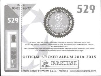 2014-15 Panini UEFA Champions League Stickers #529 Jefferson Back