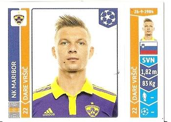 2014-15 Panini UEFA Champions League Stickers #550 Dare Vrsic Front